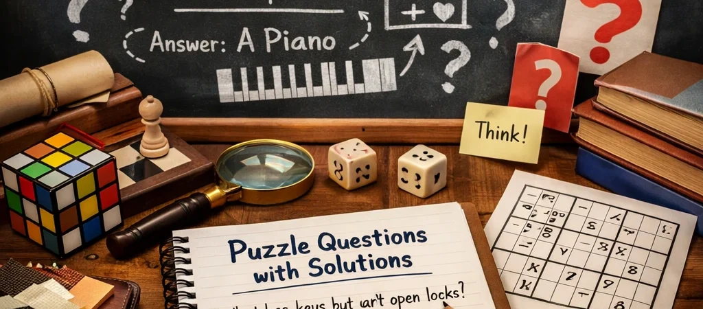 Puzzle Questions With Solutions (2026)