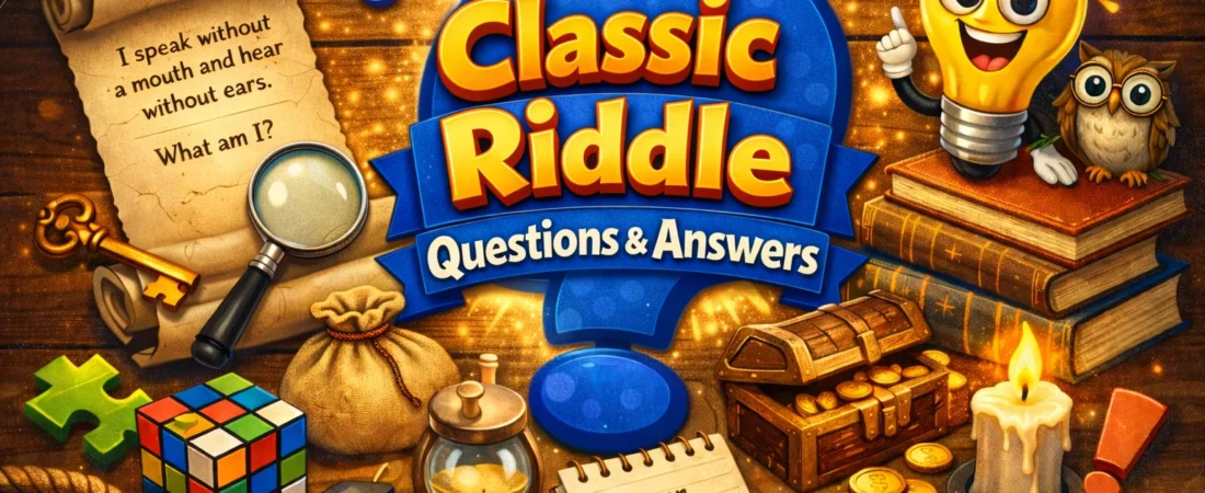 Classic Riddle Questions With Answers (2026)
