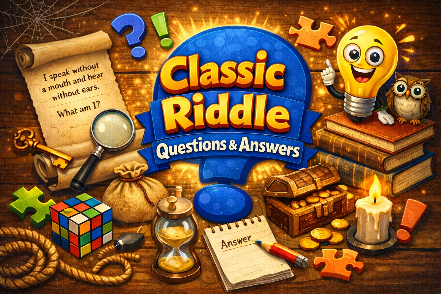 Classic Riddle Questions With Answers (2026)
