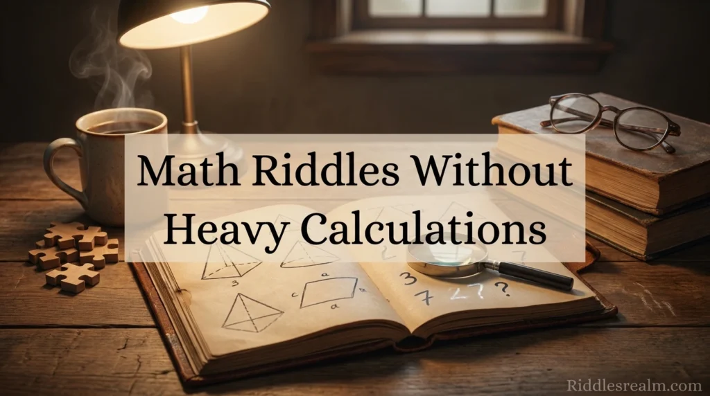 Math Riddles Without Heavy Calculations