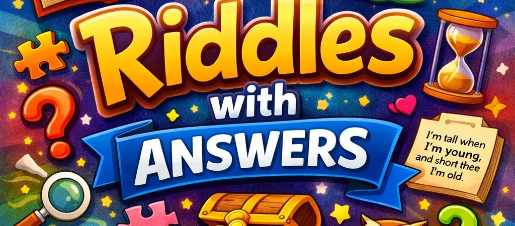 160 Riddles With Answers for Kids & Adults (2026)