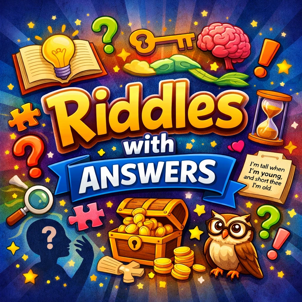 160 Riddles With Answers for Kids & Adults (2026)