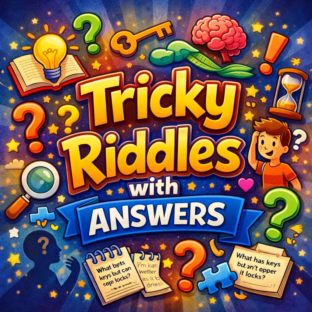 192 Tricky Riddles With Answers for 2026