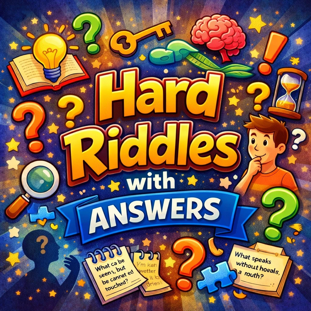 192 Hard Riddles With Answers for 2026