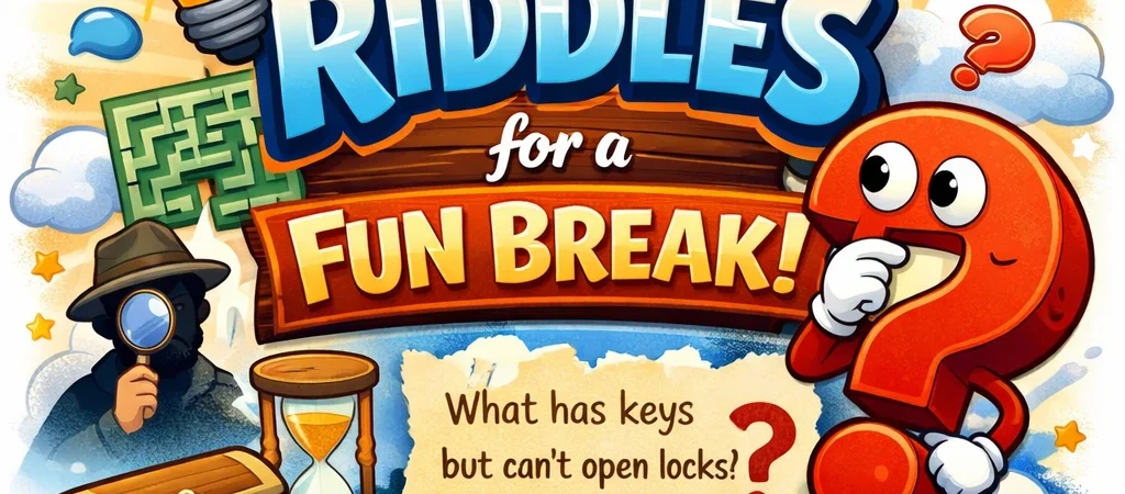192 Quick Riddles for a Fun Break (2026)
