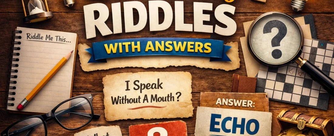 200 Quick Thinking Riddles With Answers for Fast Brain Power (2026)