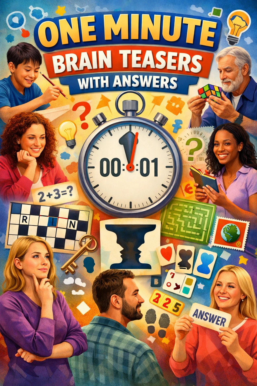 One Minute Brain Teasers With Answers (2026)