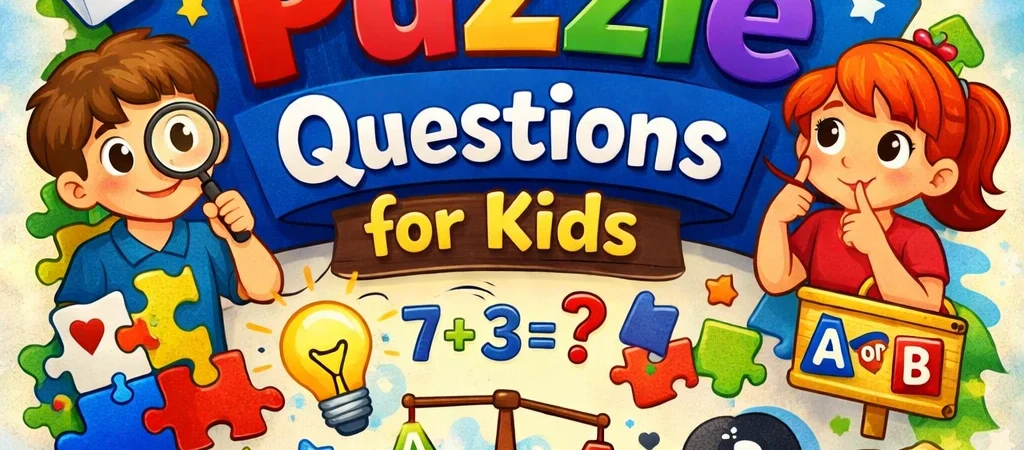 Easy Puzzle Questions for Kids (2026)