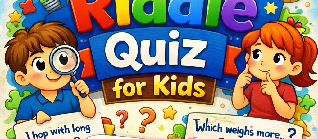 Easy Riddle Quiz for Kids: Big 2026 List