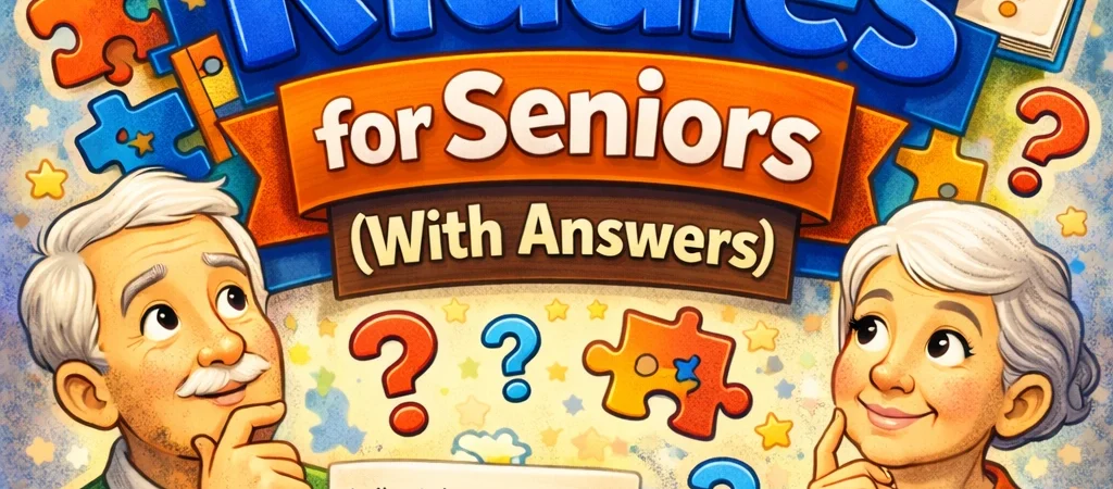Fun Riddles for Seniors (With Answers) 2026