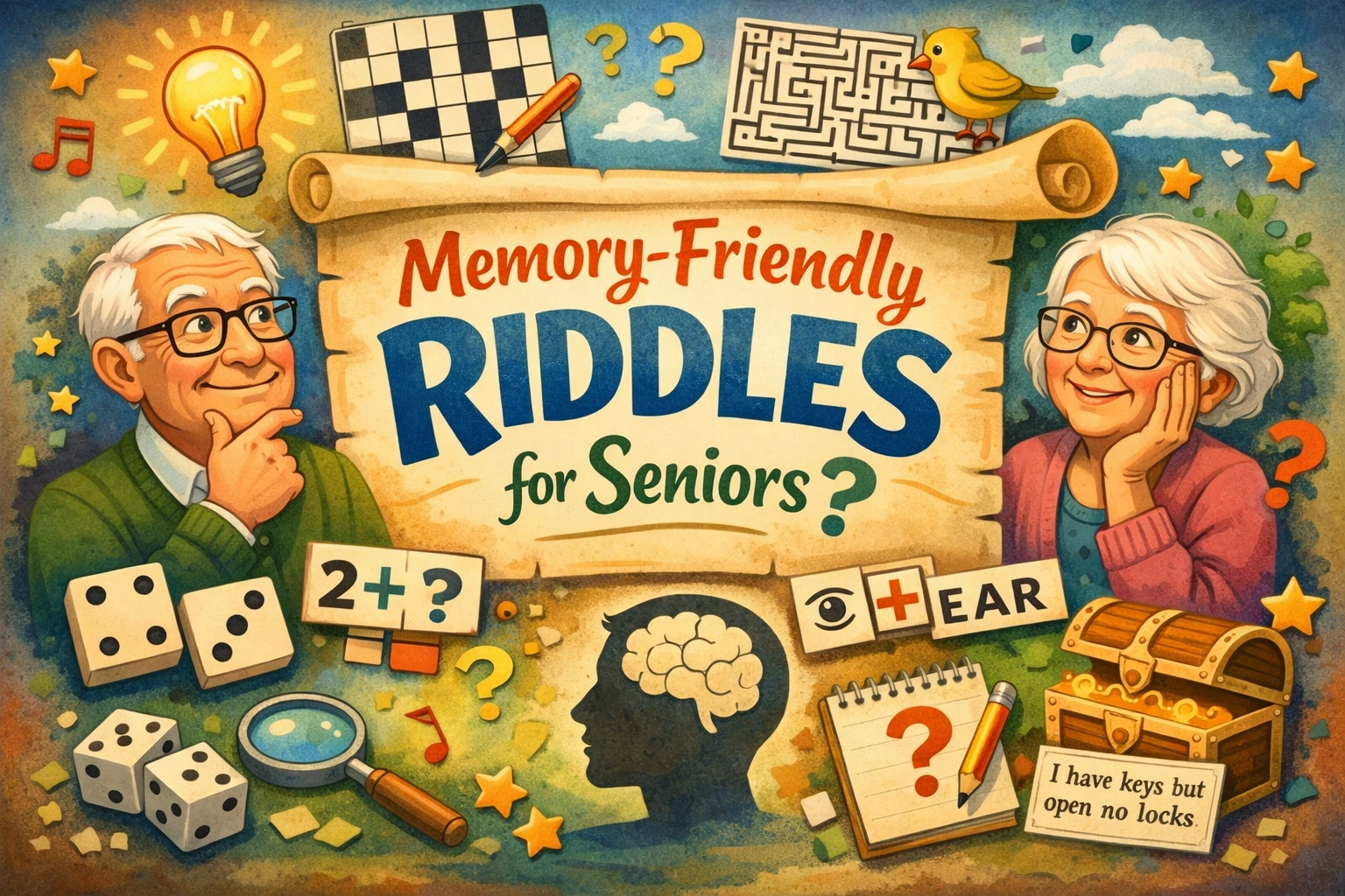 Memory Friendly Riddles for Seniors