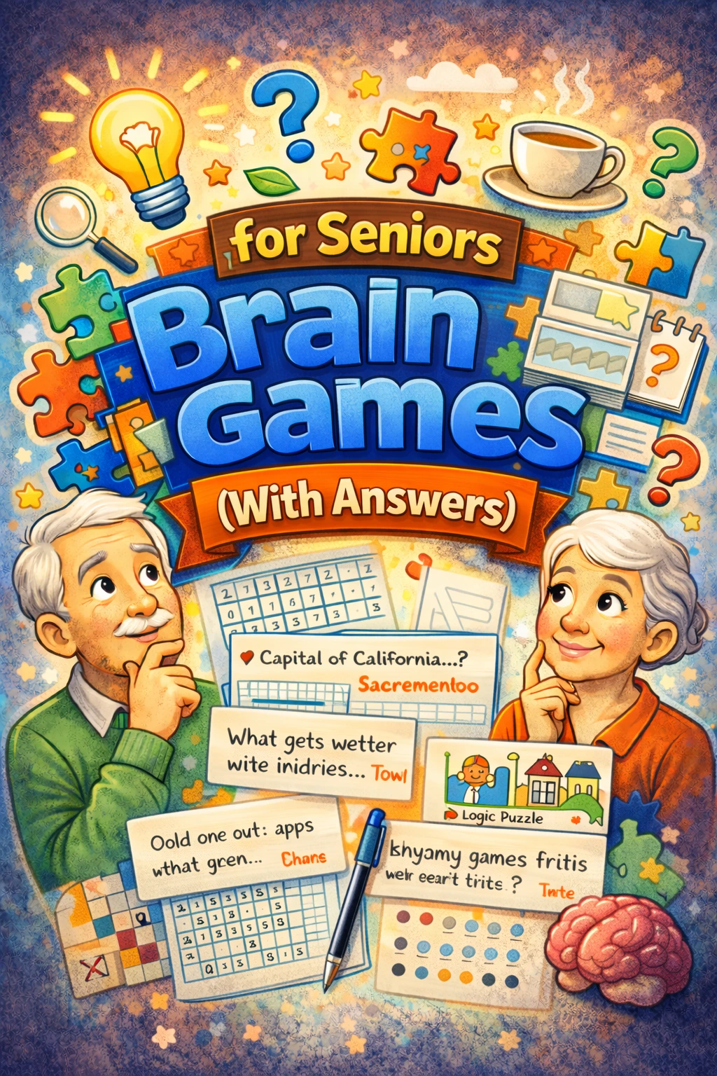 Brain Games for Seniors With Answers: 2026 Guide