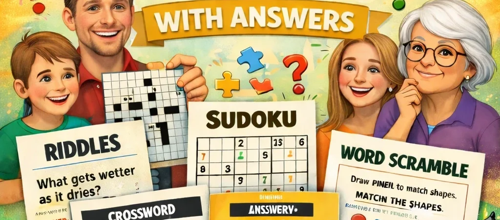 Family Puzzles and Riddles With Answers (2026)