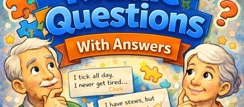 Wholesome Riddle Questions With Answers (2026 Mega List)