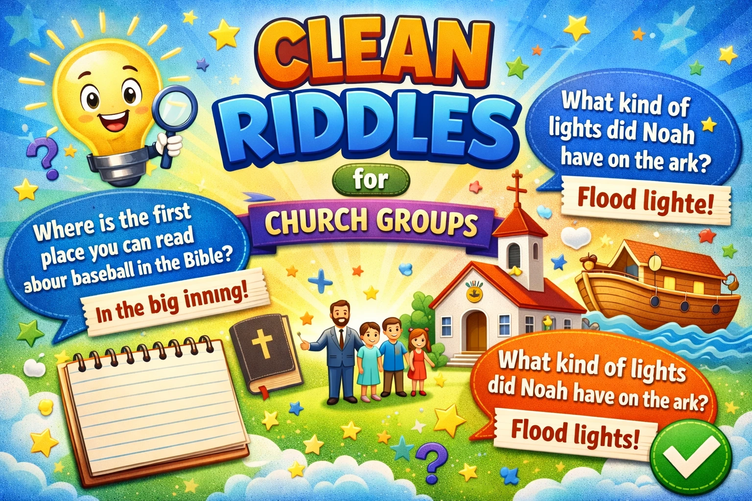 Clean Riddles for Church Groups in 2026