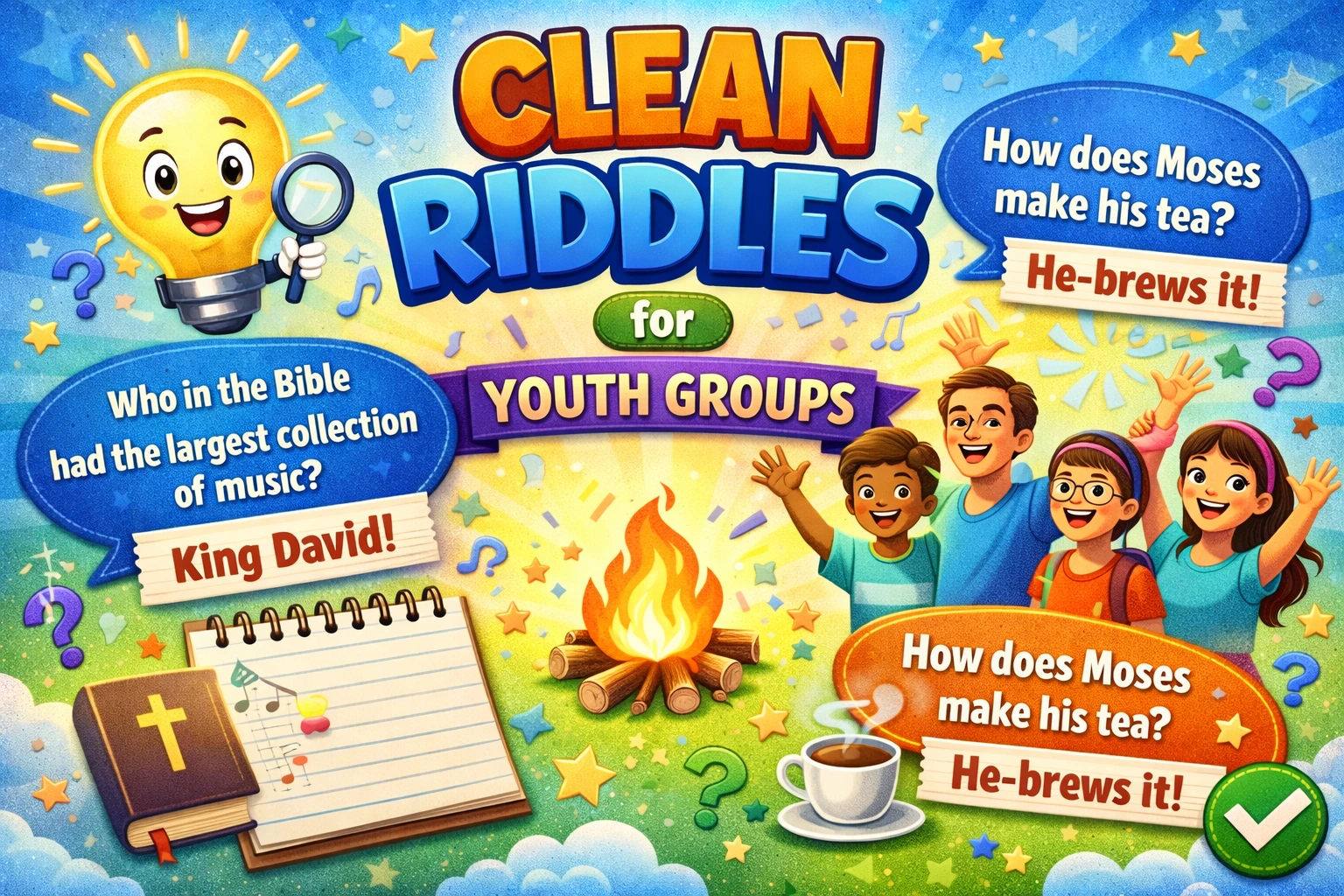 Clean Riddles for Youth Groups (Fun Icebreakers for 2026)