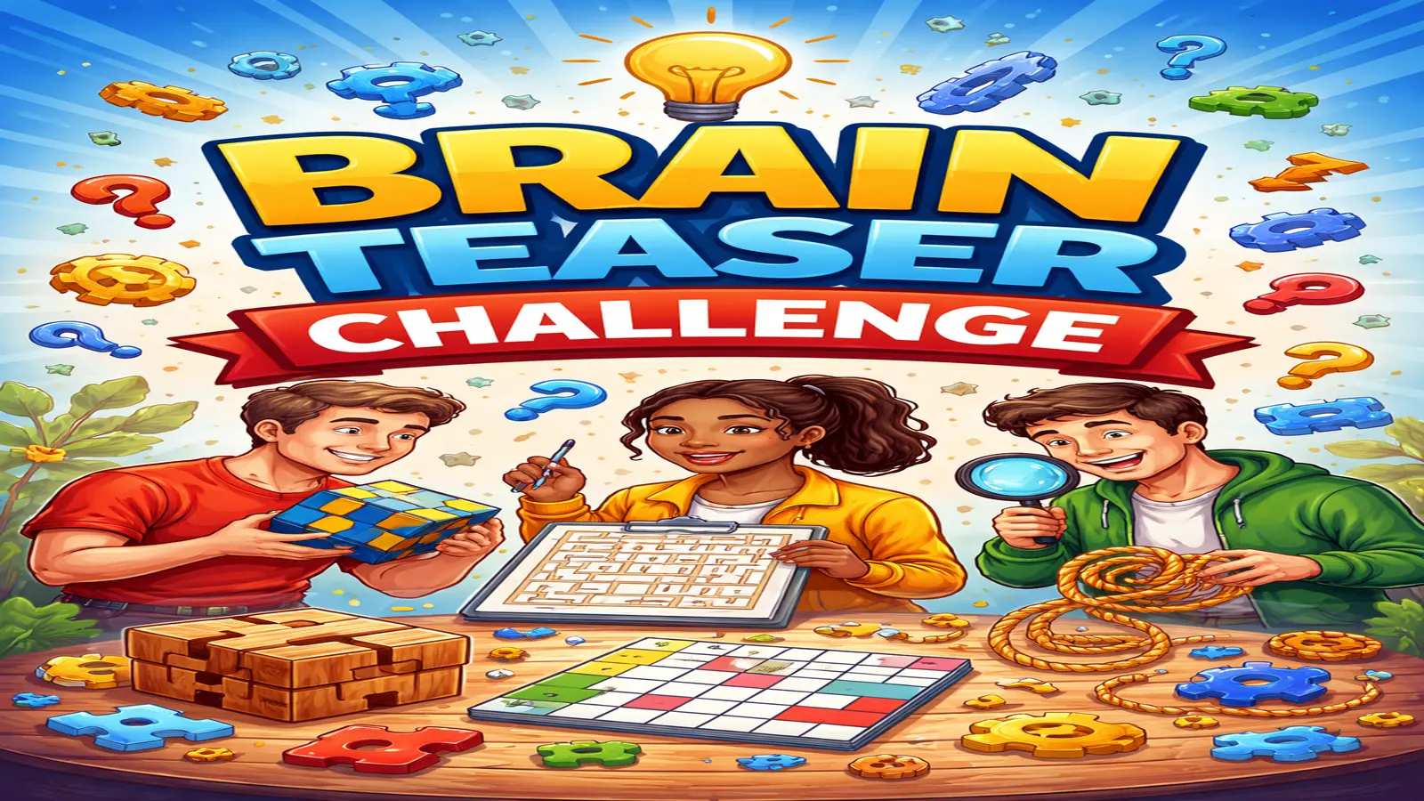 Brain Teaser Challenge Ideas That Make You Think
