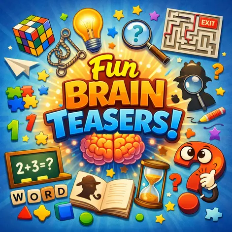 Fun Brain Teasers for Kids, Adults, and Groups
