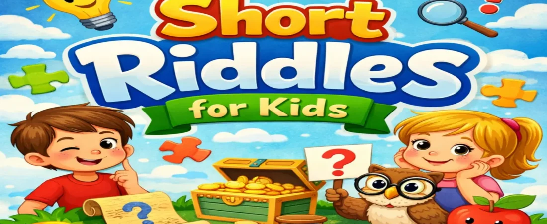 Short Riddles for Kids That Are Quick and Fun