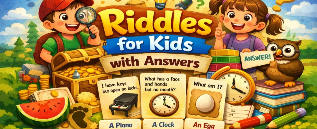 Kids’ Riddles With Answers 2026