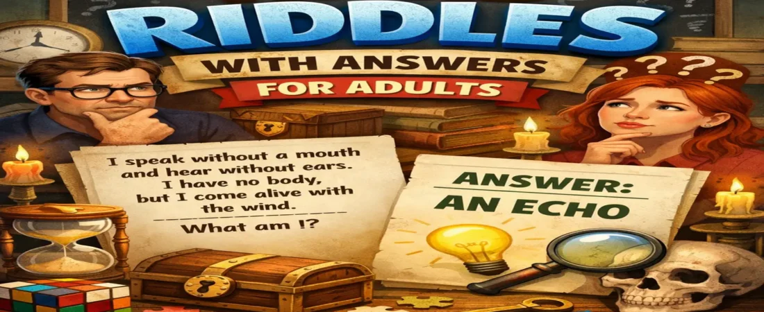 Hard Riddles With Answers for Adults That Truly Stump