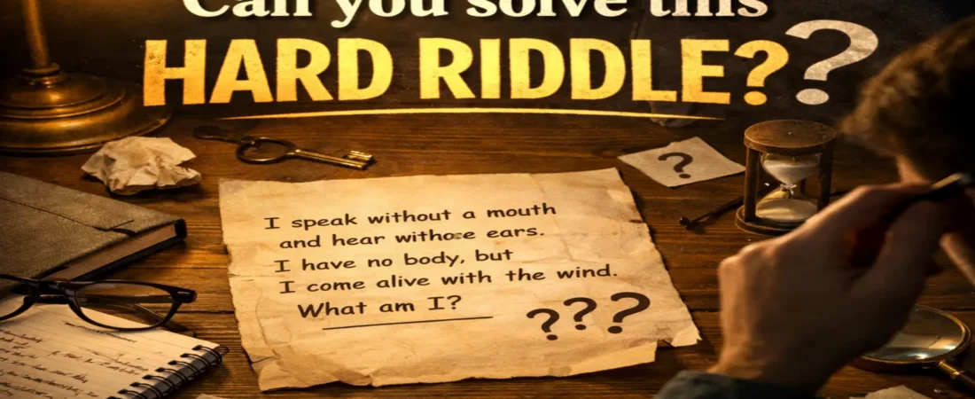Can You Solve This Hard Riddle? (2026)