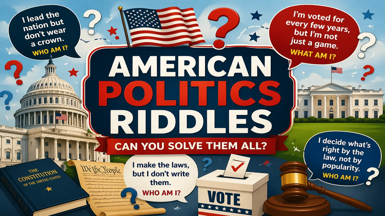 American Politics Riddles 2026