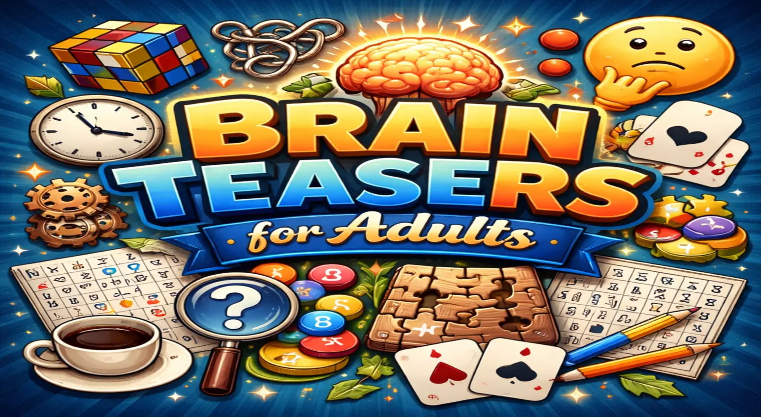 Brain Teasers for Adults for Thinking 2026