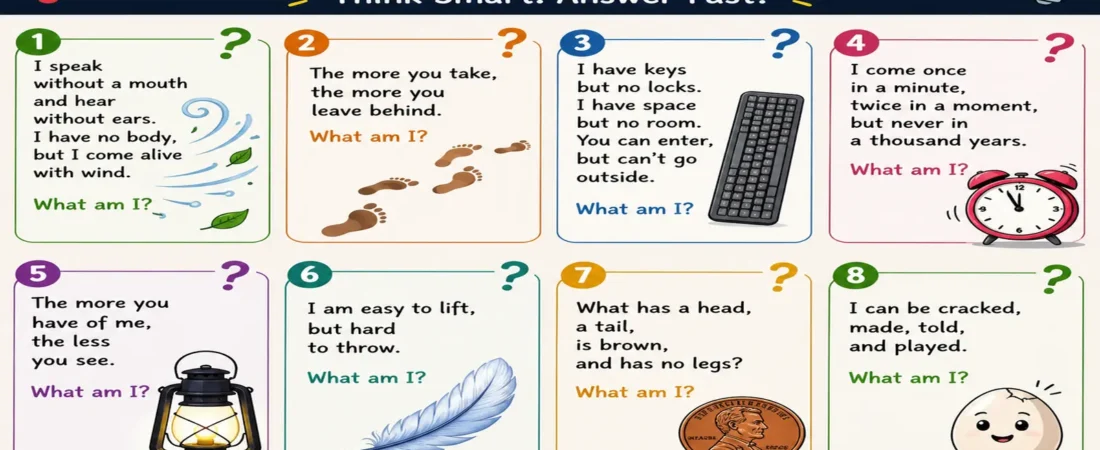 Short Tricky Riddles With Answers