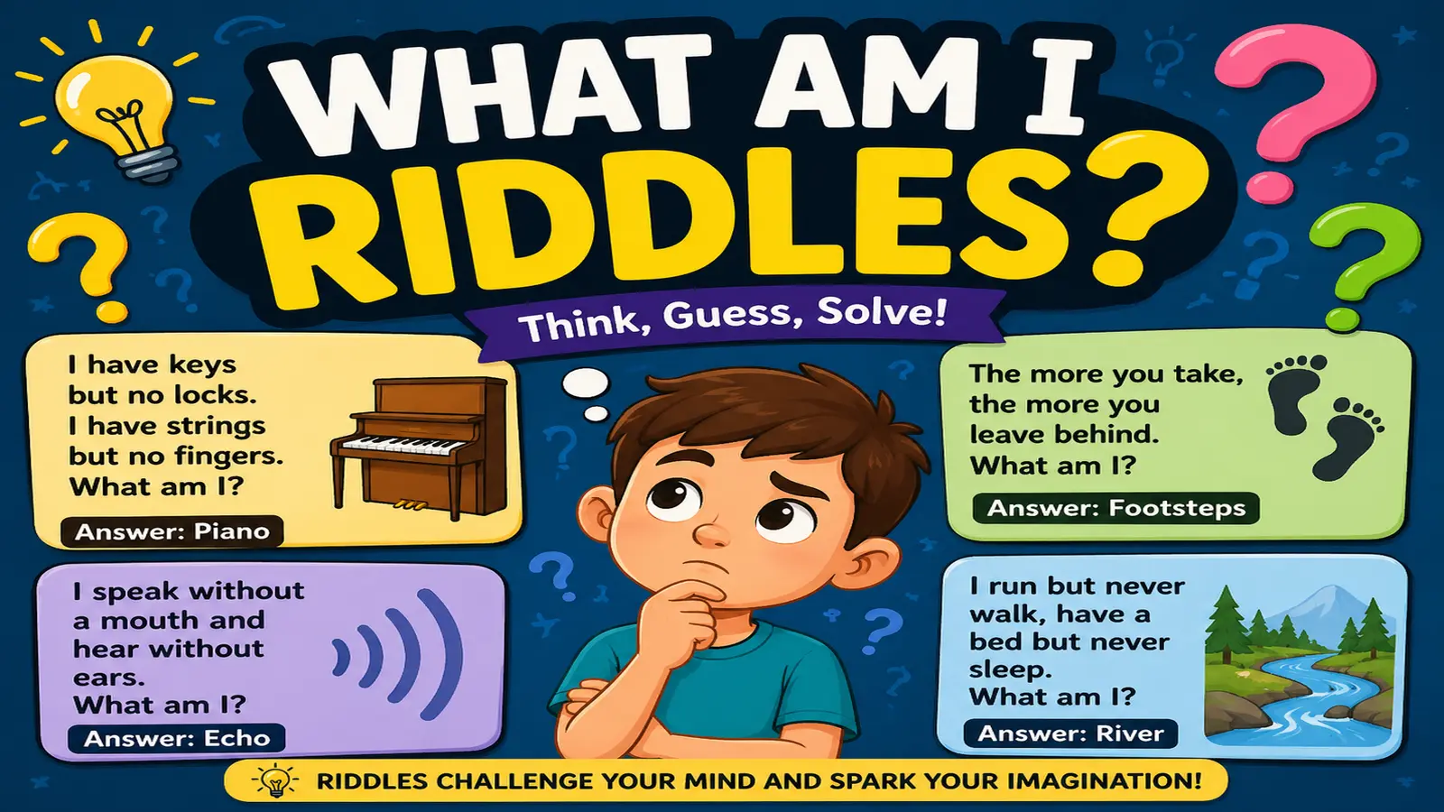 What Am I Riddles (150) 2025