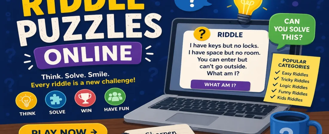 Riddle Puzzles Online: Play, Learn, and Share Smarter