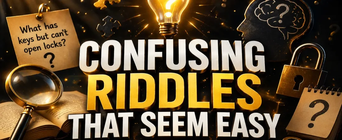 Confusing Riddles That Seem Easy at First