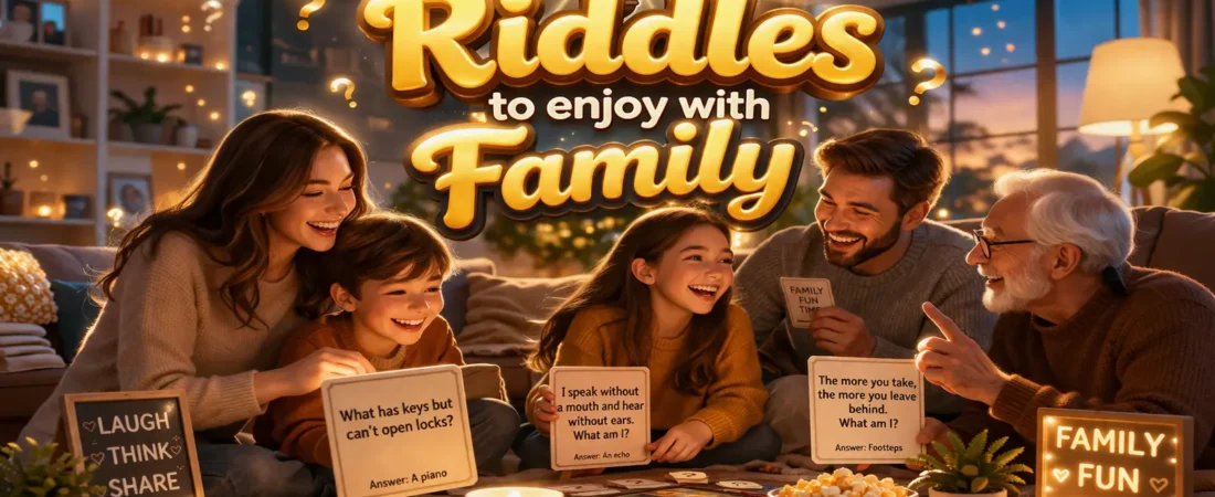 Riddles to Enjoy With Family on Any Day