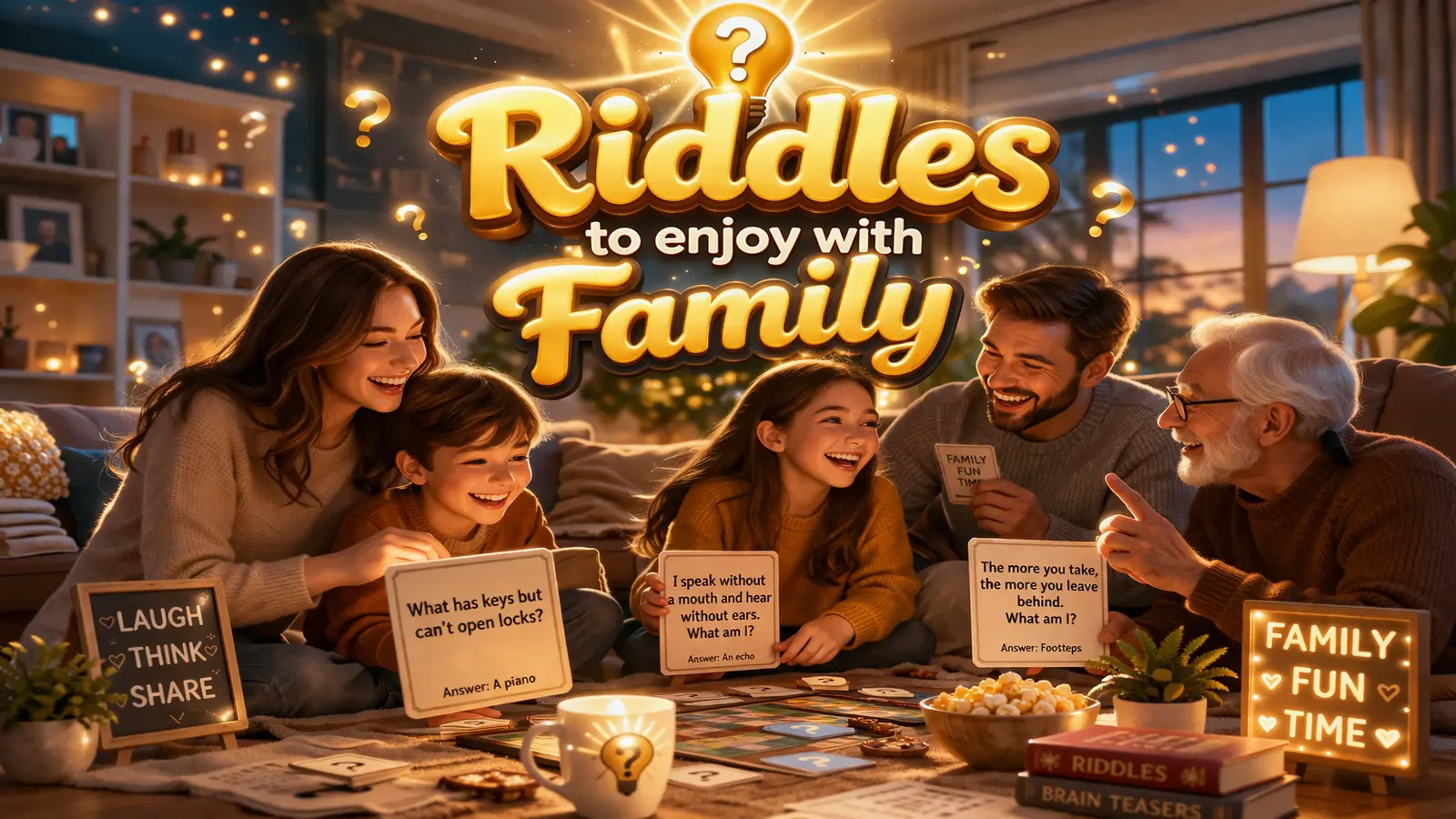 Riddles to Enjoy With Family on Any Day
