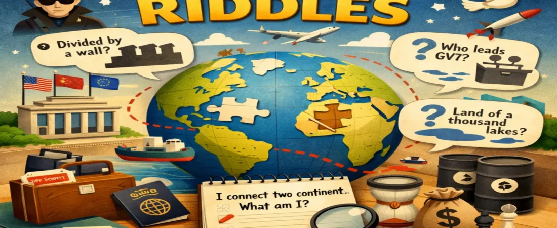 International Affairs Riddles (2026)