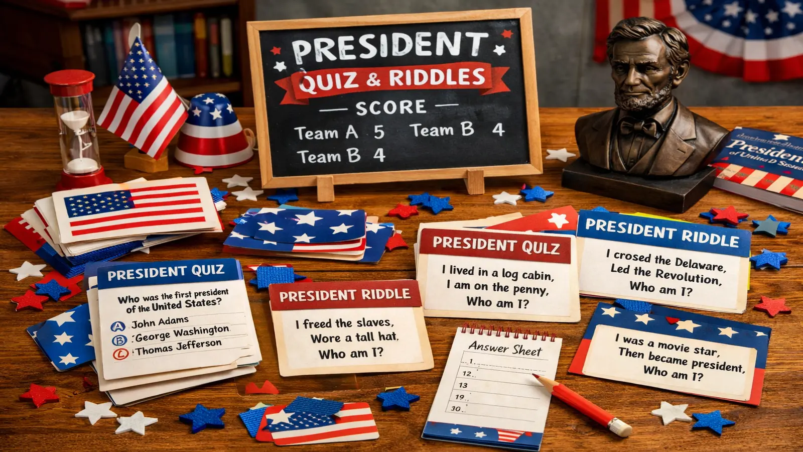 President Quiz Questions and Riddles 2026