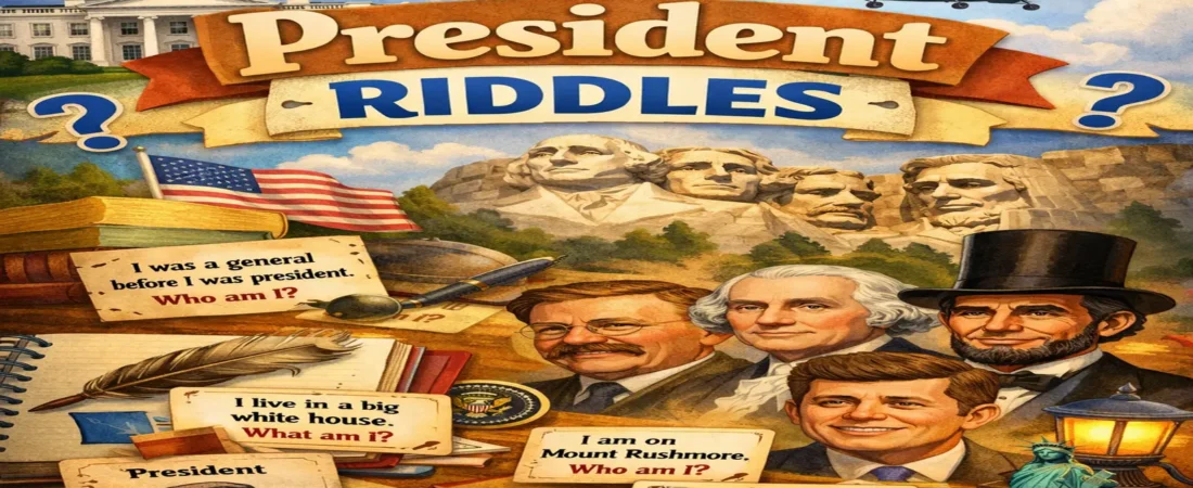 USA President Riddles 2026