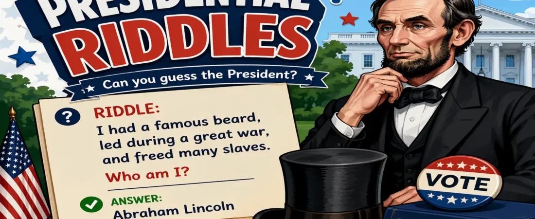 Presidential Riddles: Clever Questions 2026