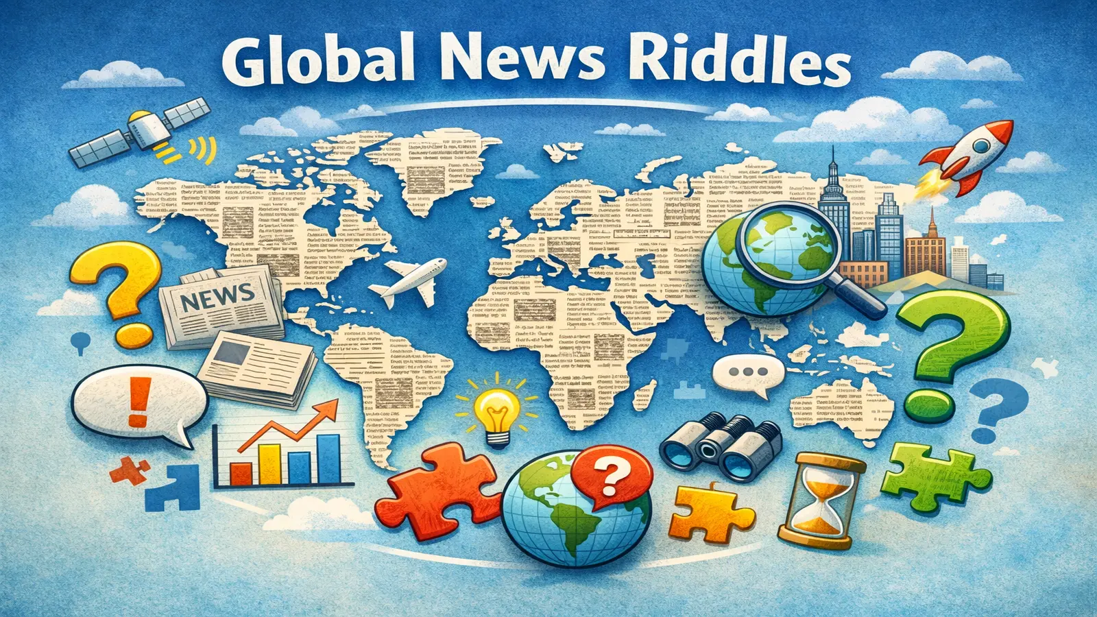 Global News Riddles: Smart Fun for Readers