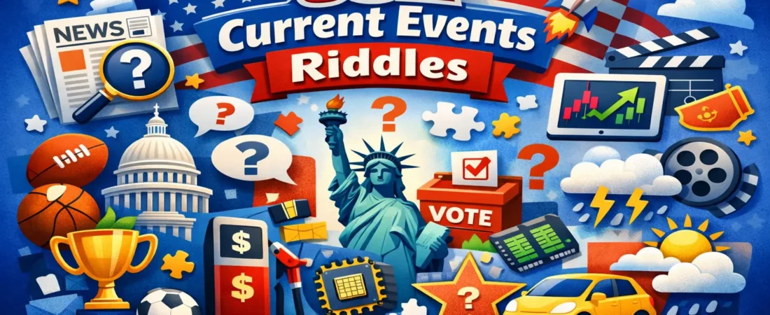 USA Current Events Riddles for 2026