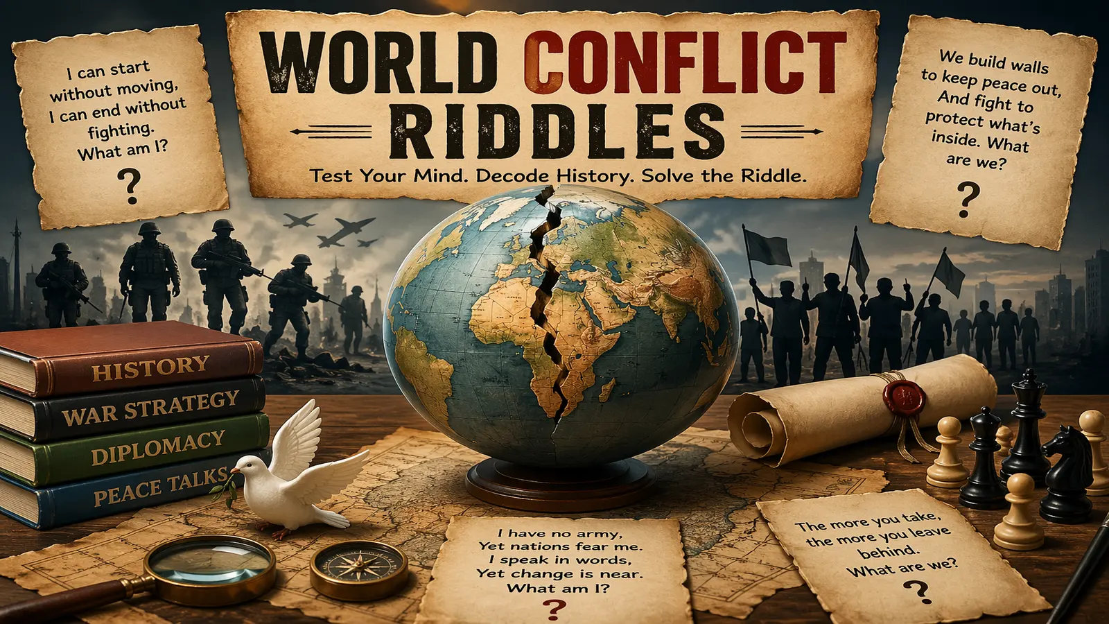 World Conflict Riddles That Make You Think