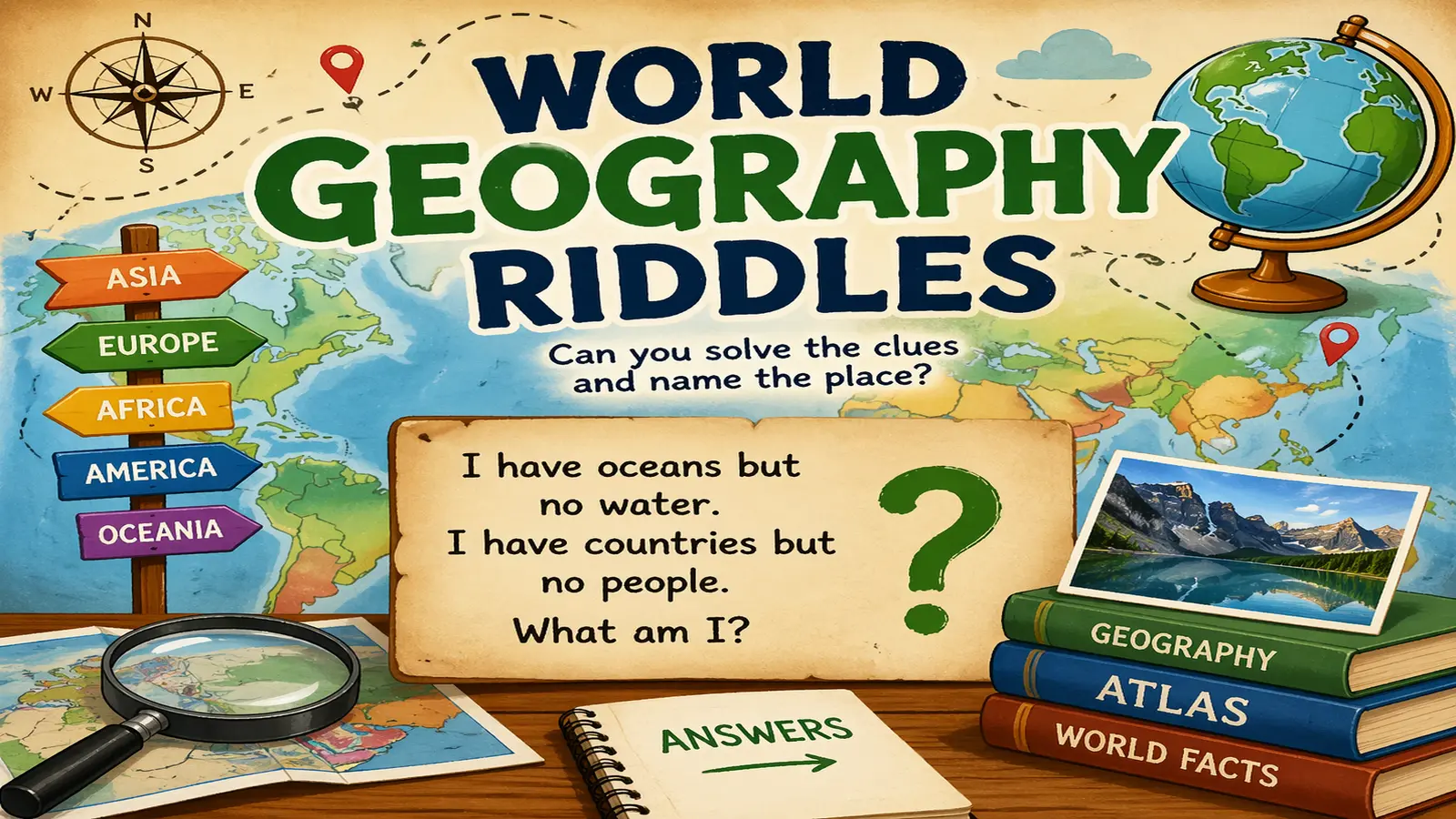 World Geography Riddles 2026