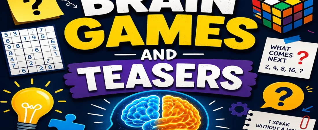 Brain Games and Teasers: Fun Puzzles for Every Age