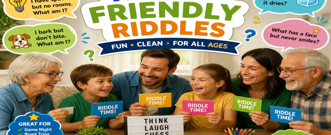 Family Friendly Riddles Everyone Can Enjoy