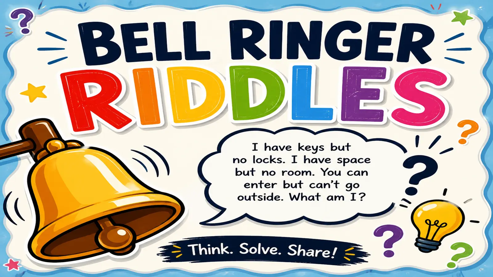 Bell Ringer Riddles Guide for Classrooms