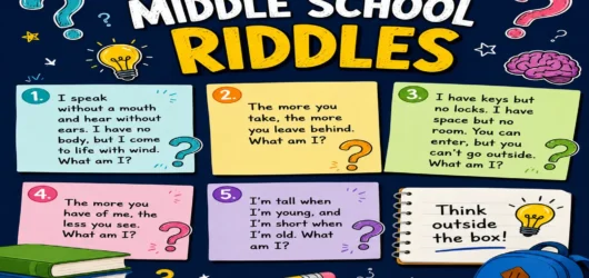 Middle School Riddles Kids Actually Love