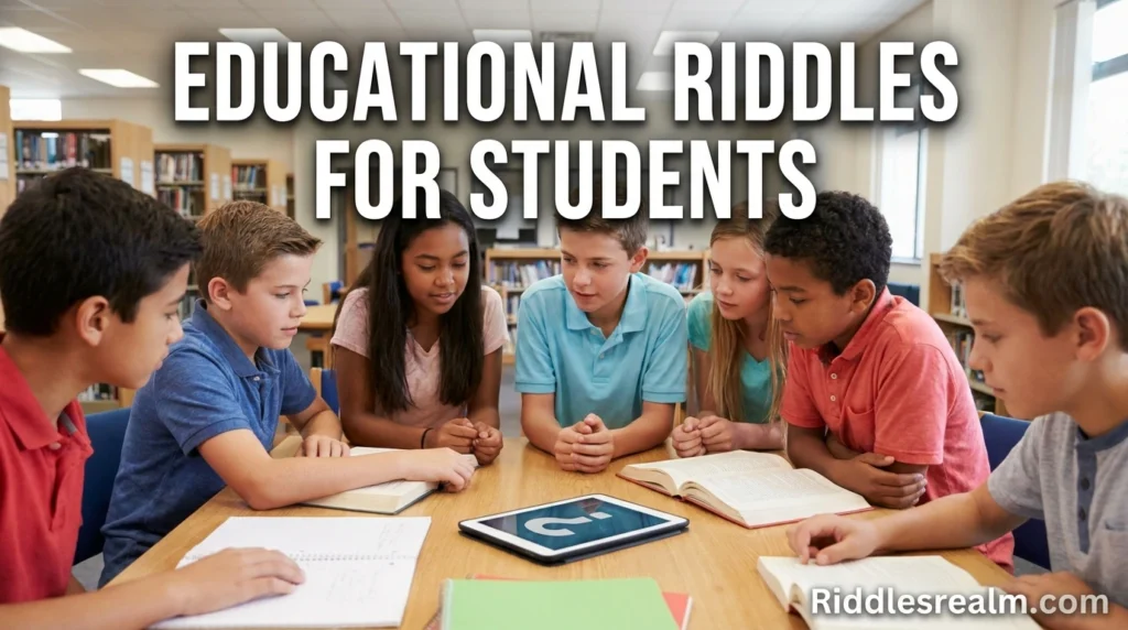 Educational Riddles for Students
