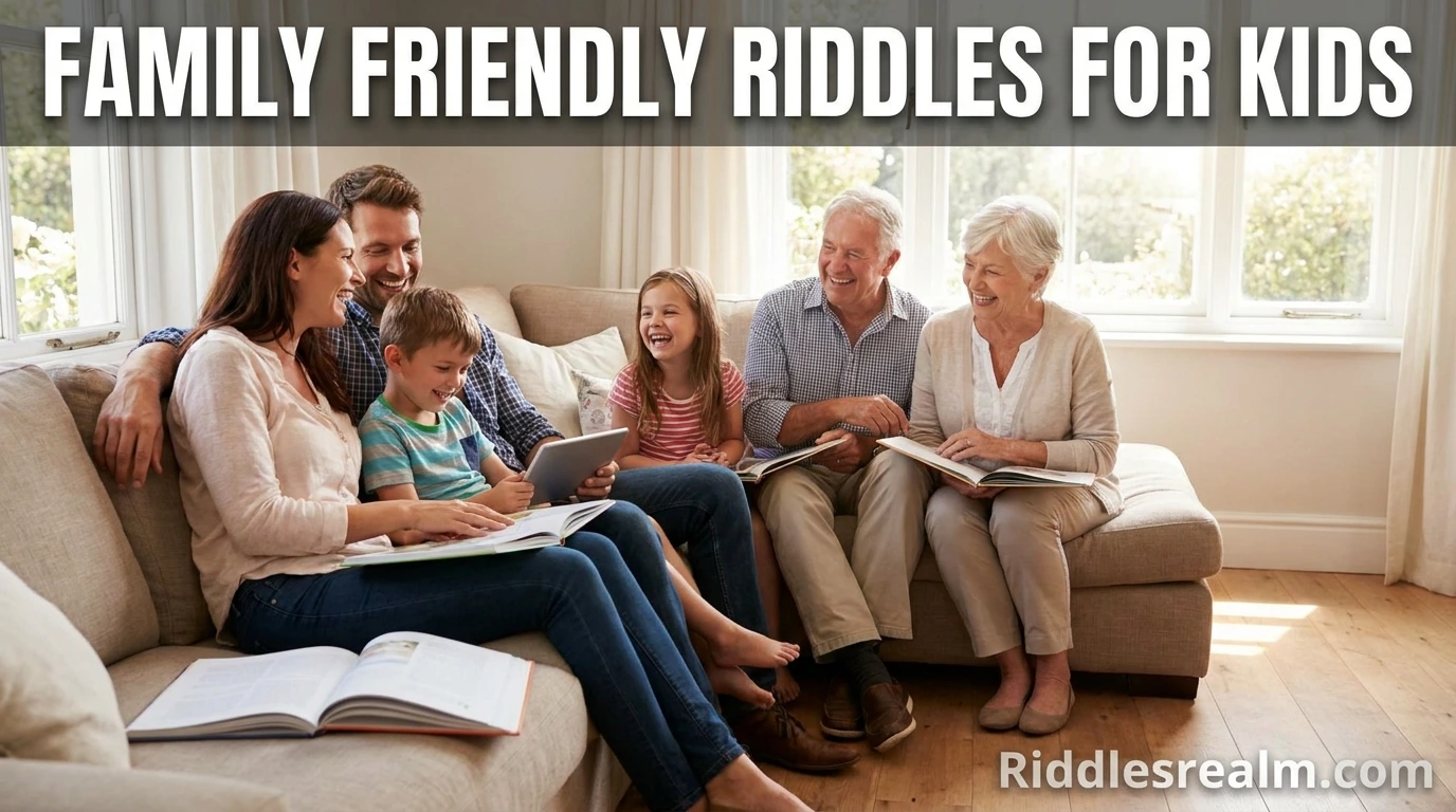 Family Member Riddles Family Friendly Riddles for Kids - Riddles Realm