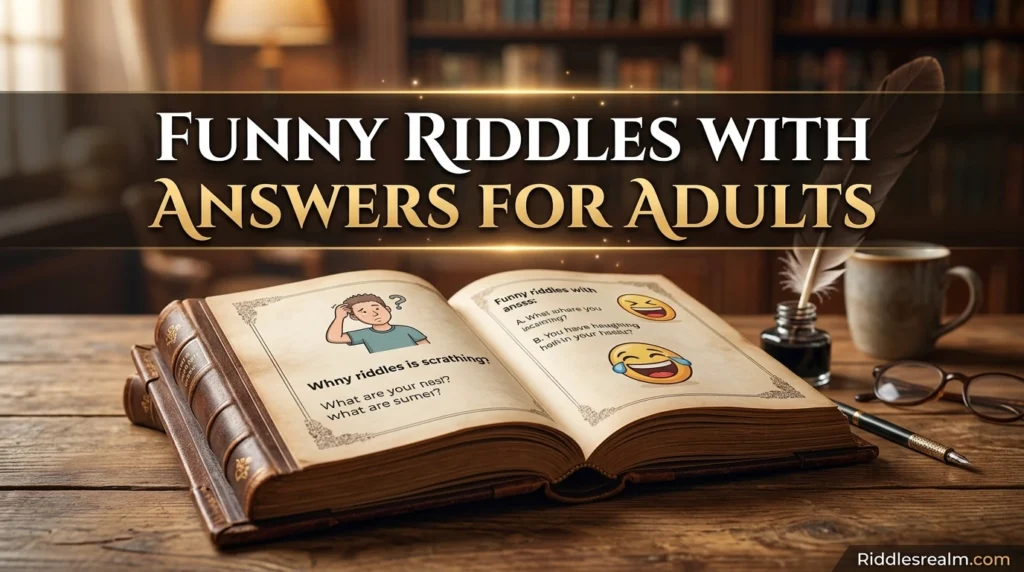 Funny Riddles With Answers for Adults