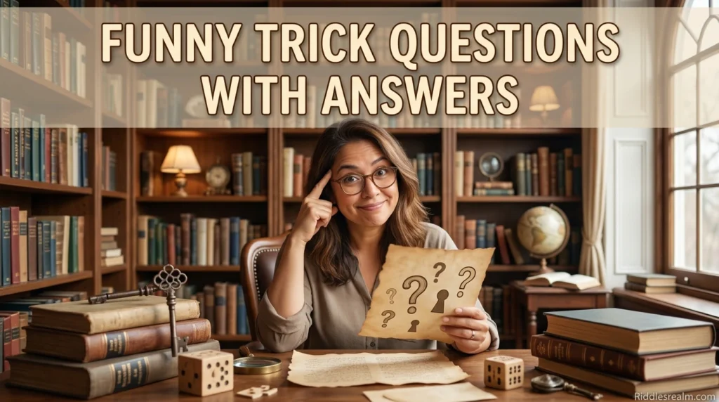 funny trick questions with answers